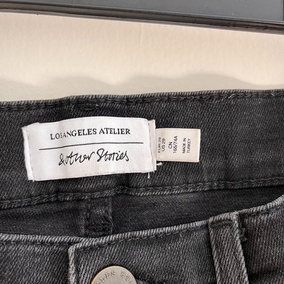& Other Stories Los Angeles Atelier High Rise Denim - Size 29 - Picture 2 of 7